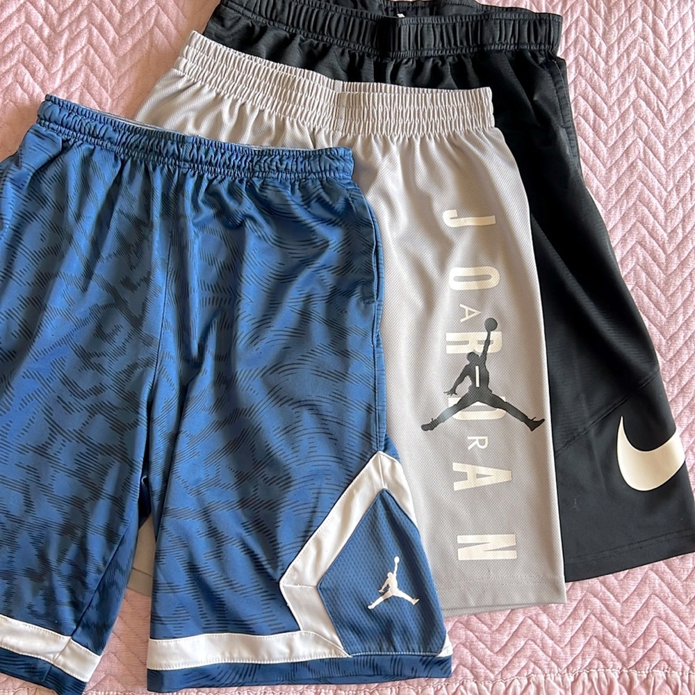 Nike/Jordan shorts bundle. 3 shorts